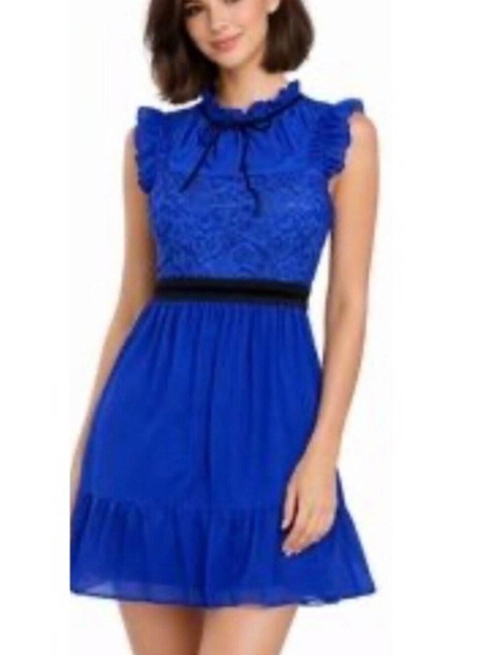 Disney Princess Snow White Royal Blue Lace Dress, Size XL